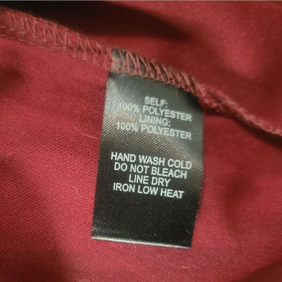 Lulus Love Spell Burgundy Lace Back Maxi Dress Size XS NWT - Picture 8 of 8